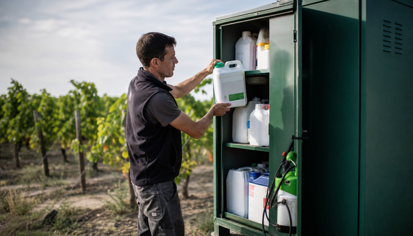 Pourquoi l’armoire phytosanitaire devient-elle un atout incontournable des vignobles bordelais ?